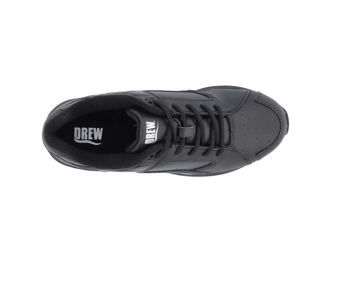 Drew Force Men Athletic Shoe In Black Calf