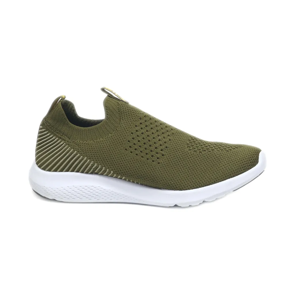 Fila Brorice Sport Shoes Fabric Green Colour For Women