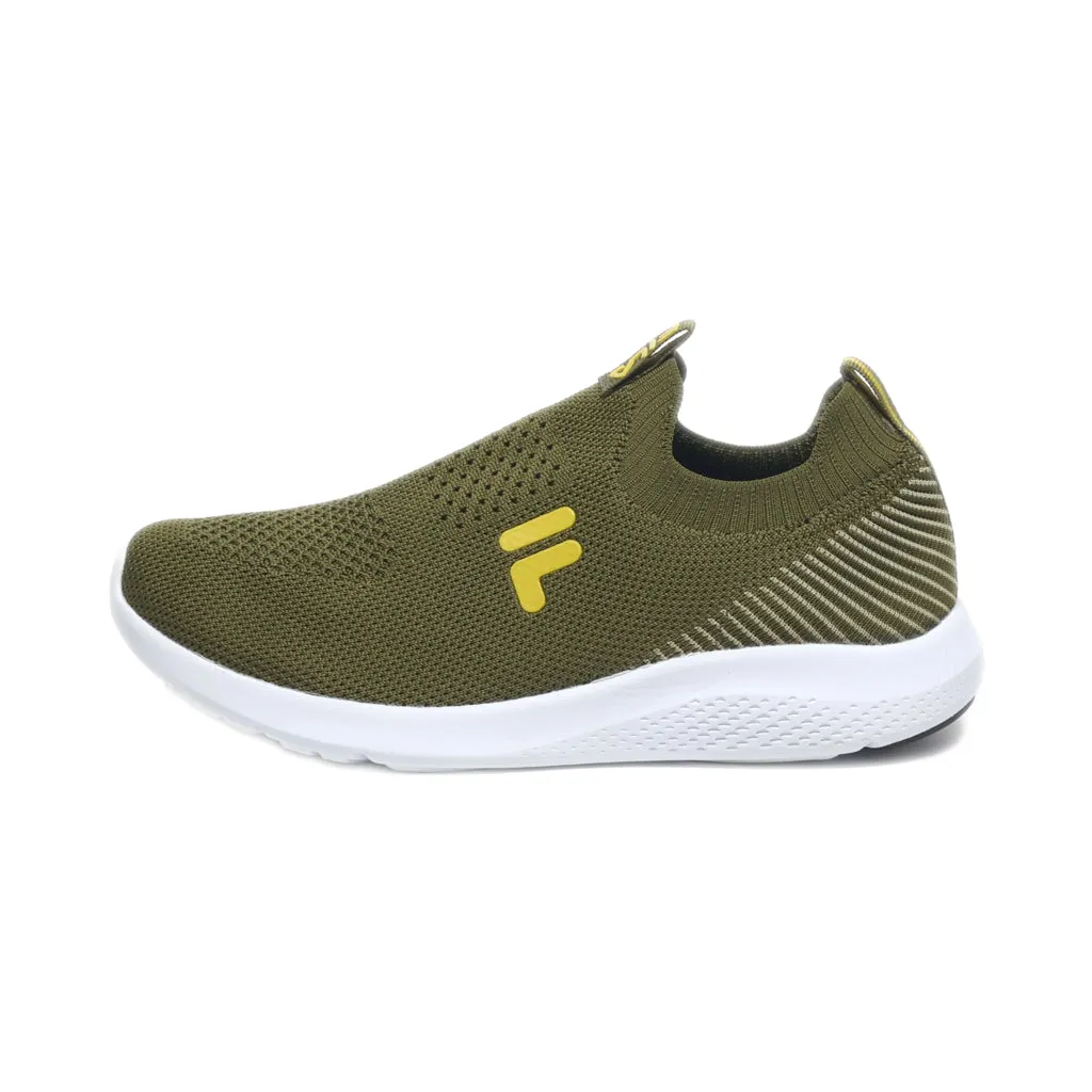 Fila Brorice Sport Shoes Fabric Green Colour For Women