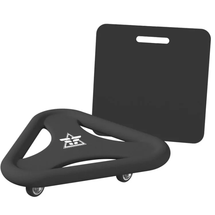 Fitness Multi-function Universal Triangle Abdominal Plate(Black)