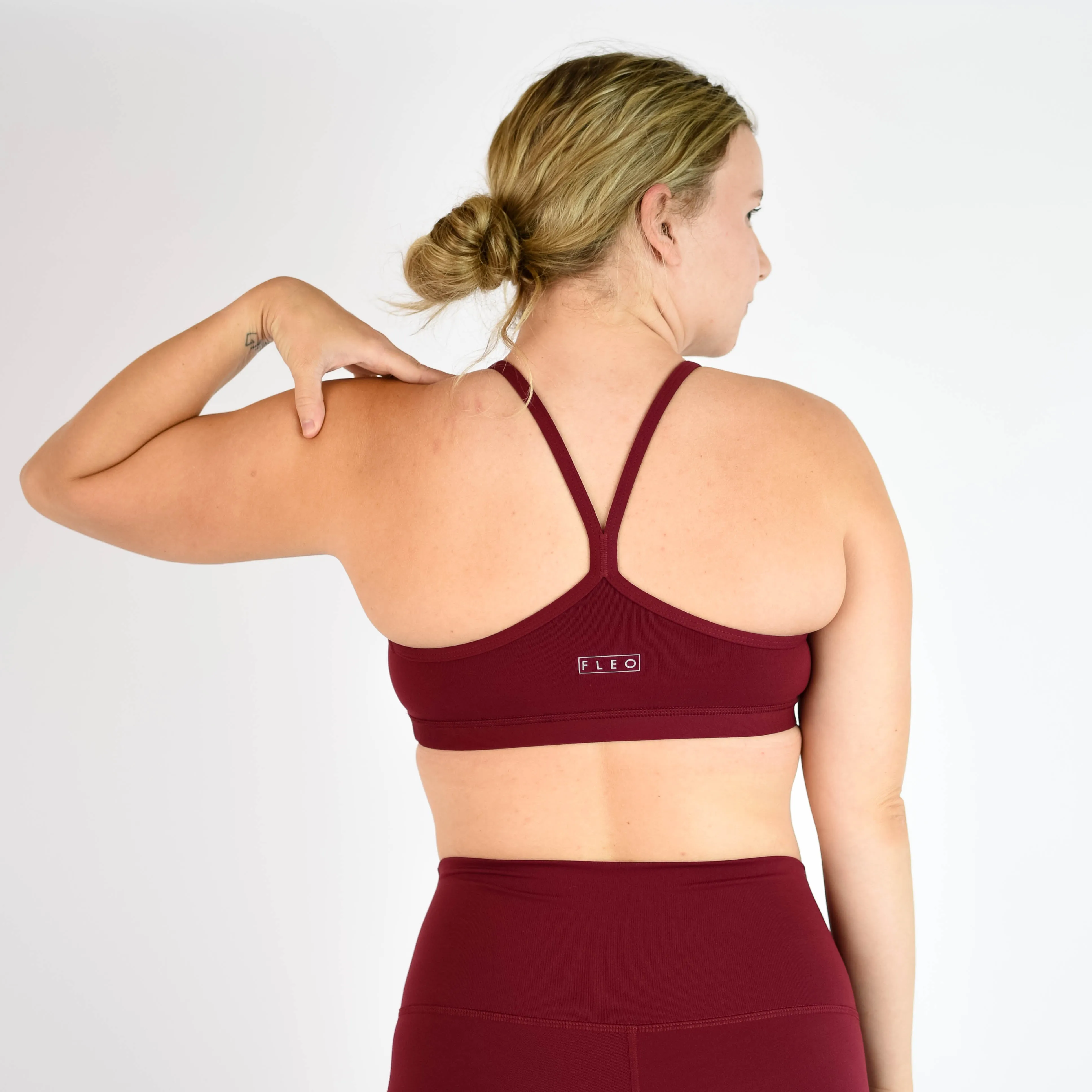 FLEO Cami Sports Bra - Cabernet