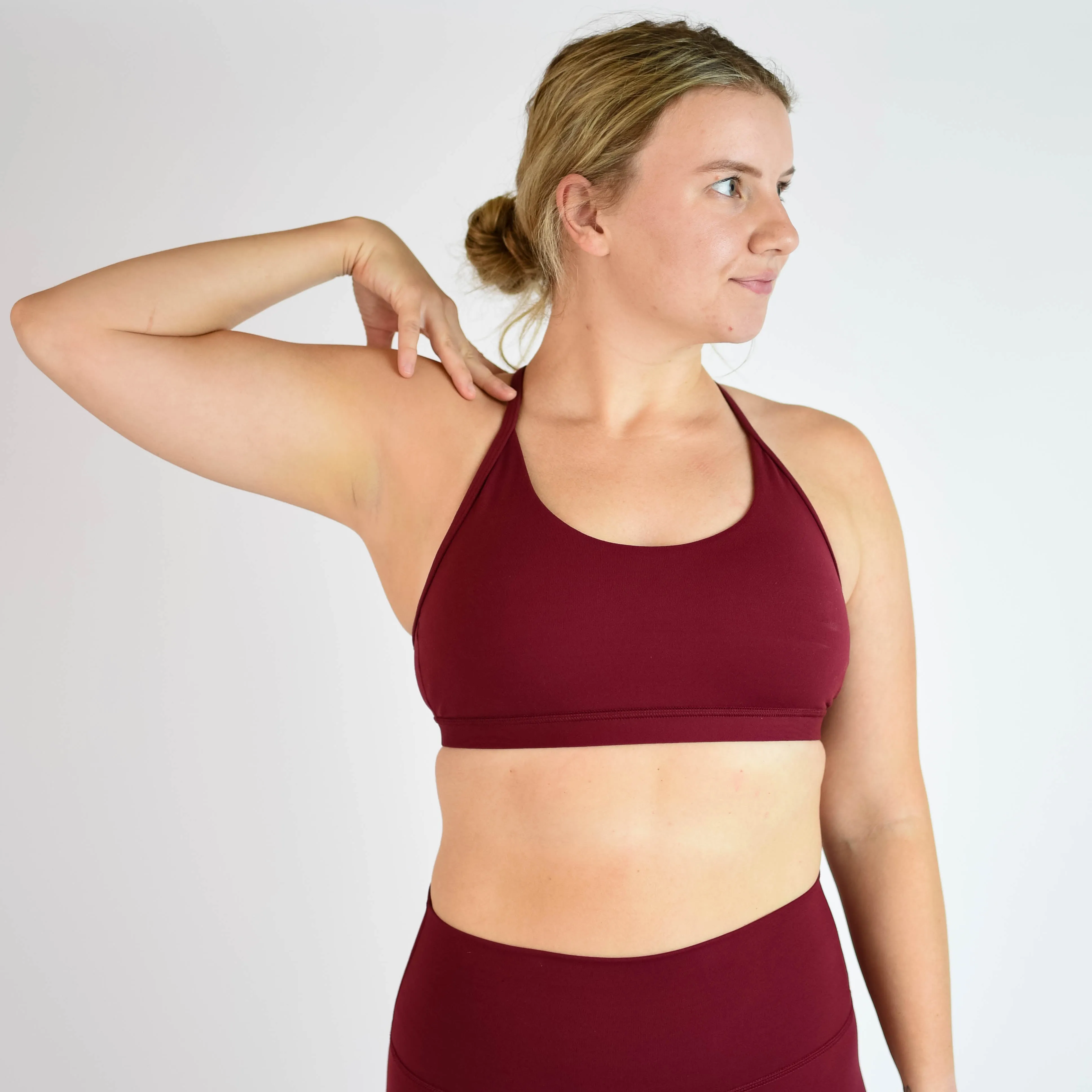 FLEO Cami Sports Bra - Cabernet