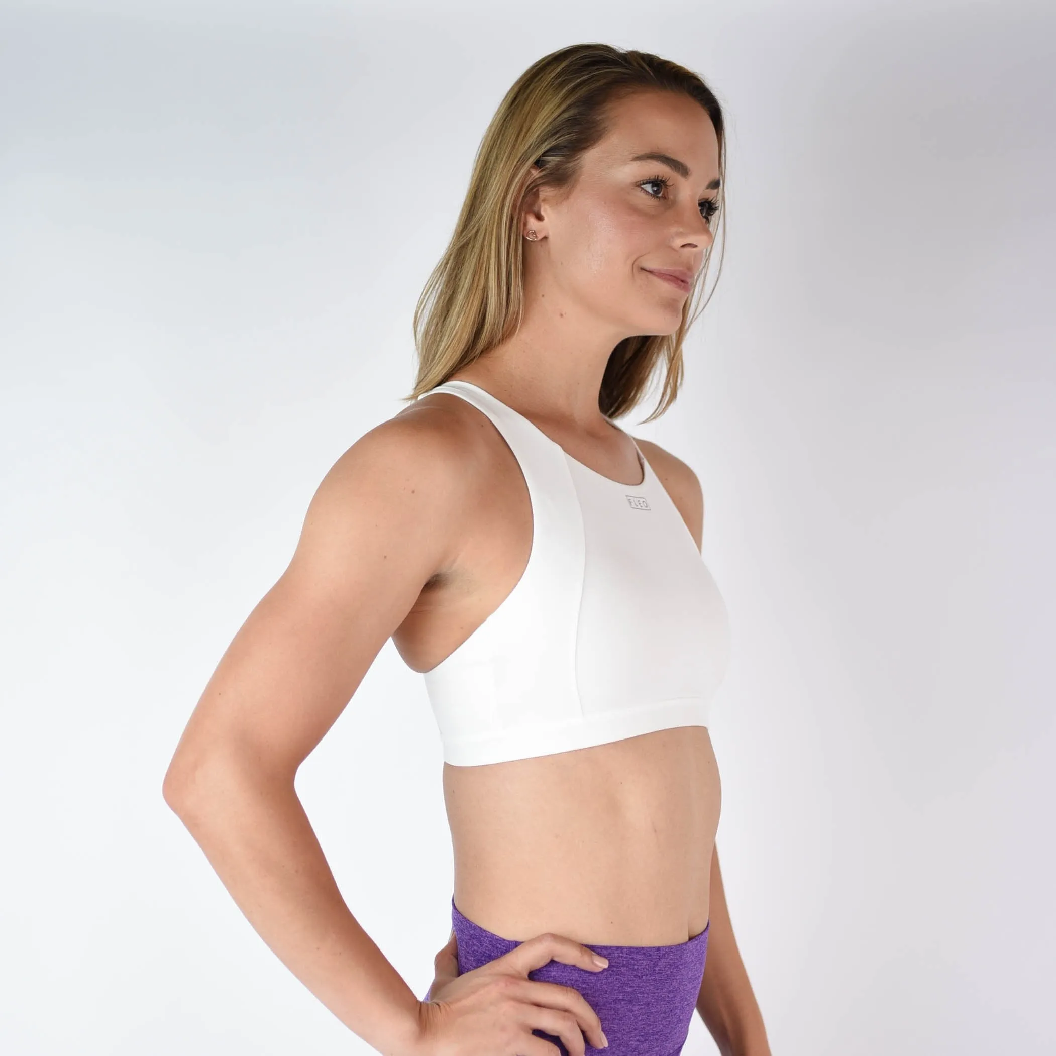 FLEO Jourdaine Sports Bra - White