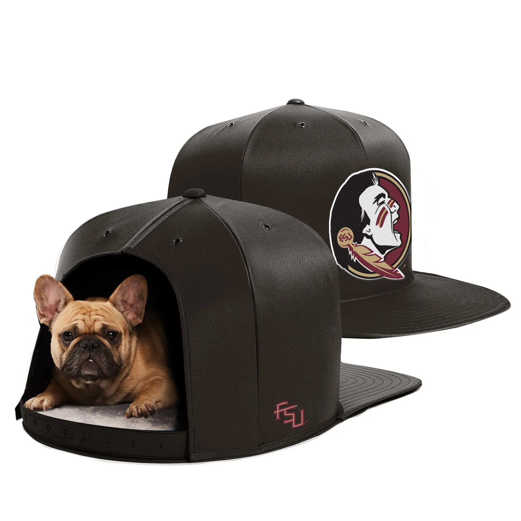 FLORIDA STATE UNIVERSITY NAP CAP PREMIUM DOG BED