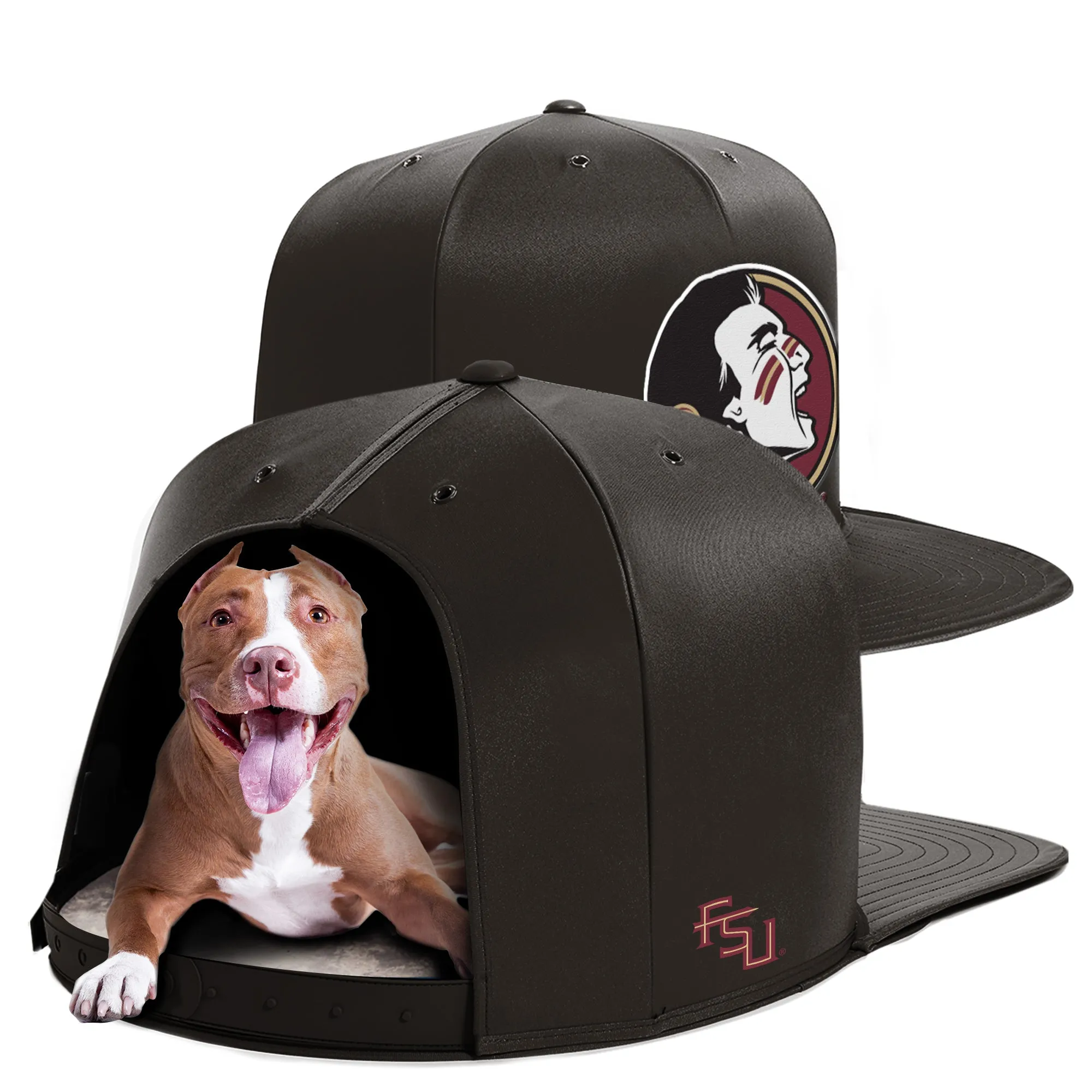 FLORIDA STATE UNIVERSITY NAP CAP PREMIUM DOG BED