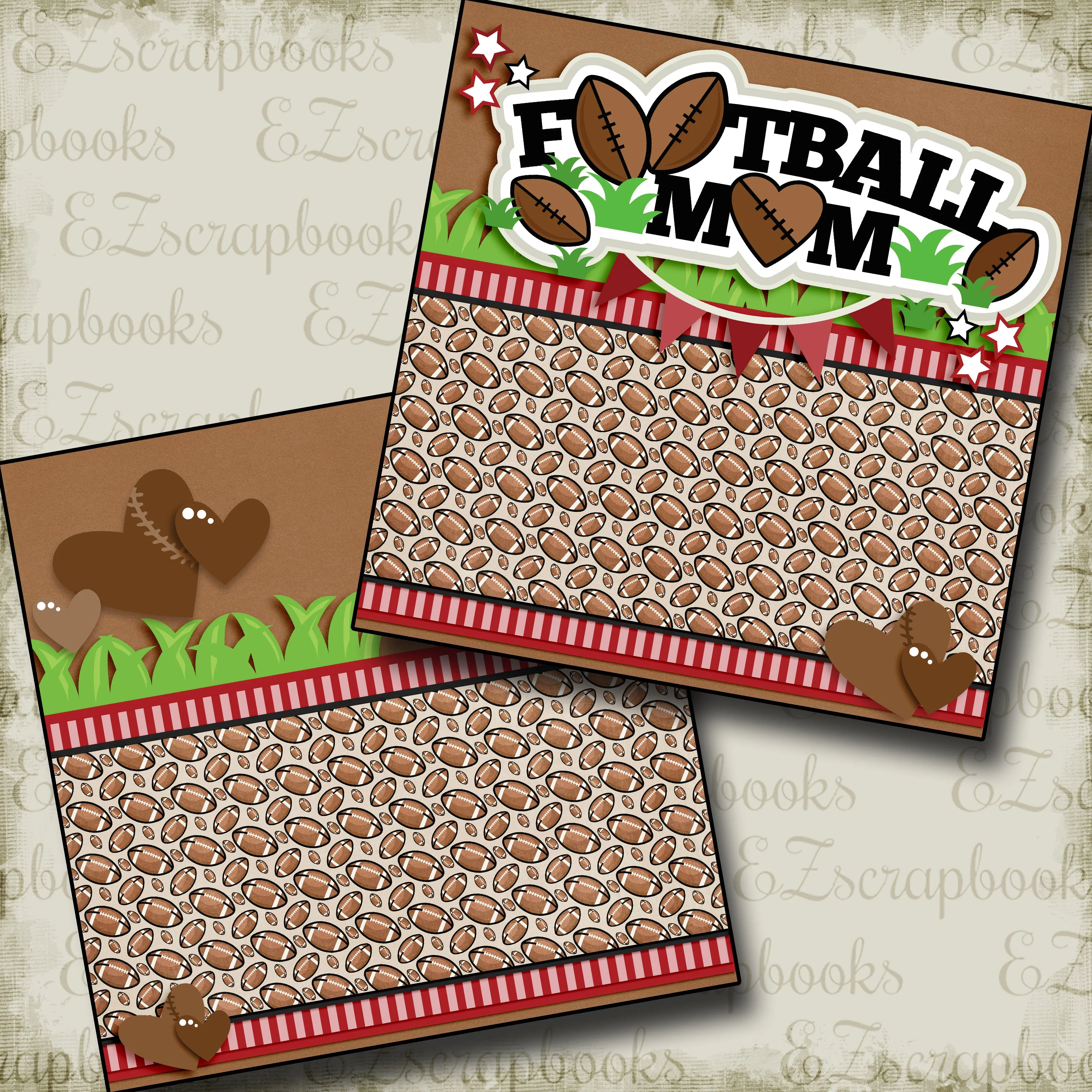 Football Mom Red NPM - 3269