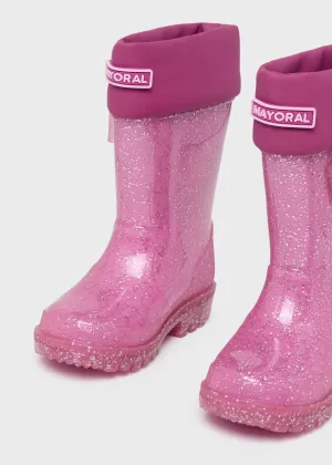 Glitter Rain Boots Baby