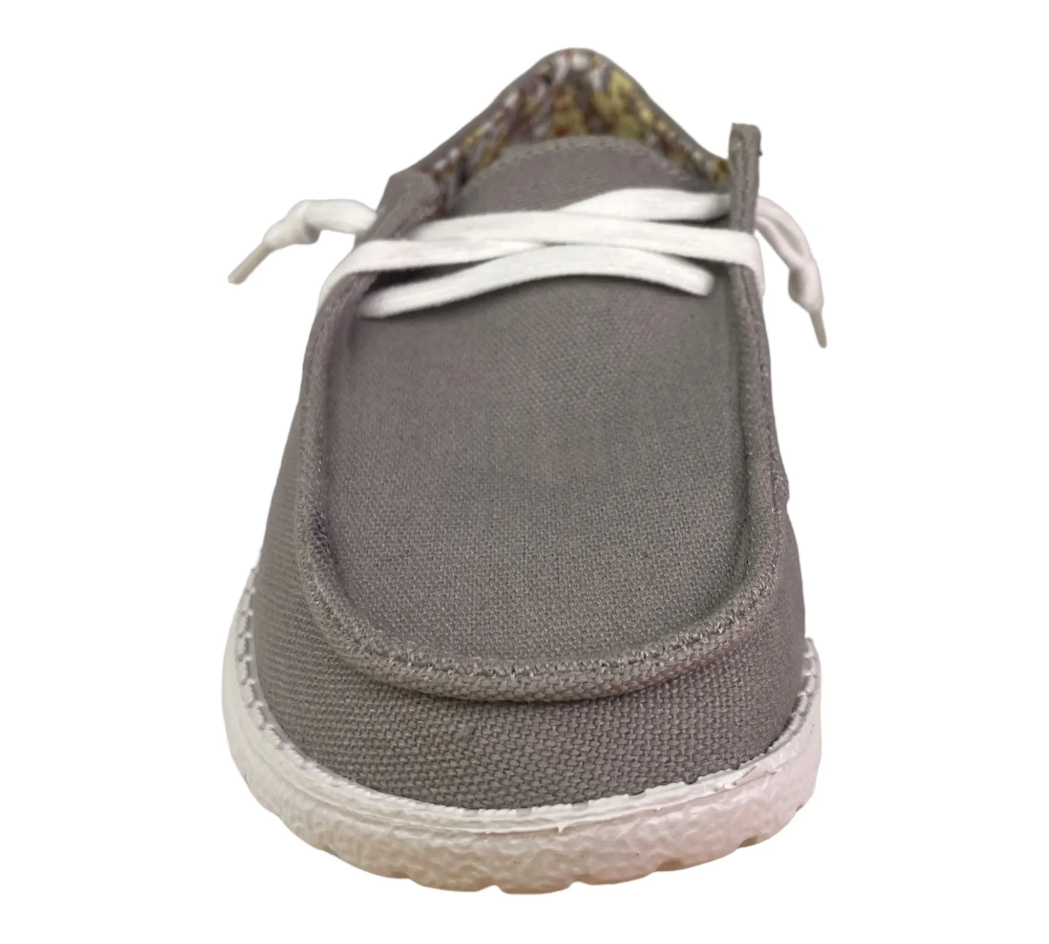 Gypsy Jazz Holly Canvas Shoe in Grey