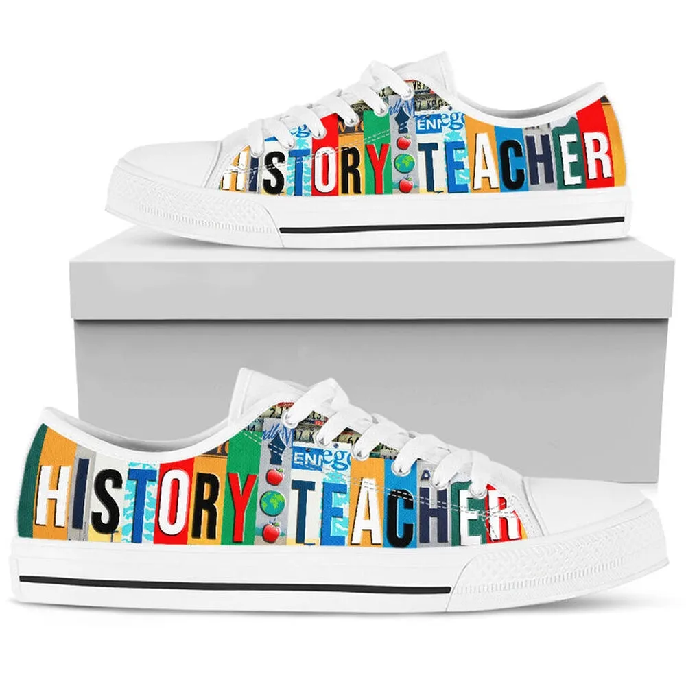 History Teacher Shoes, Teacher Shoes, Low Top Sneakers