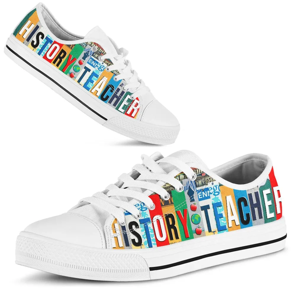 History Teacher Shoes, Teacher Shoes, Low Top Sneakers