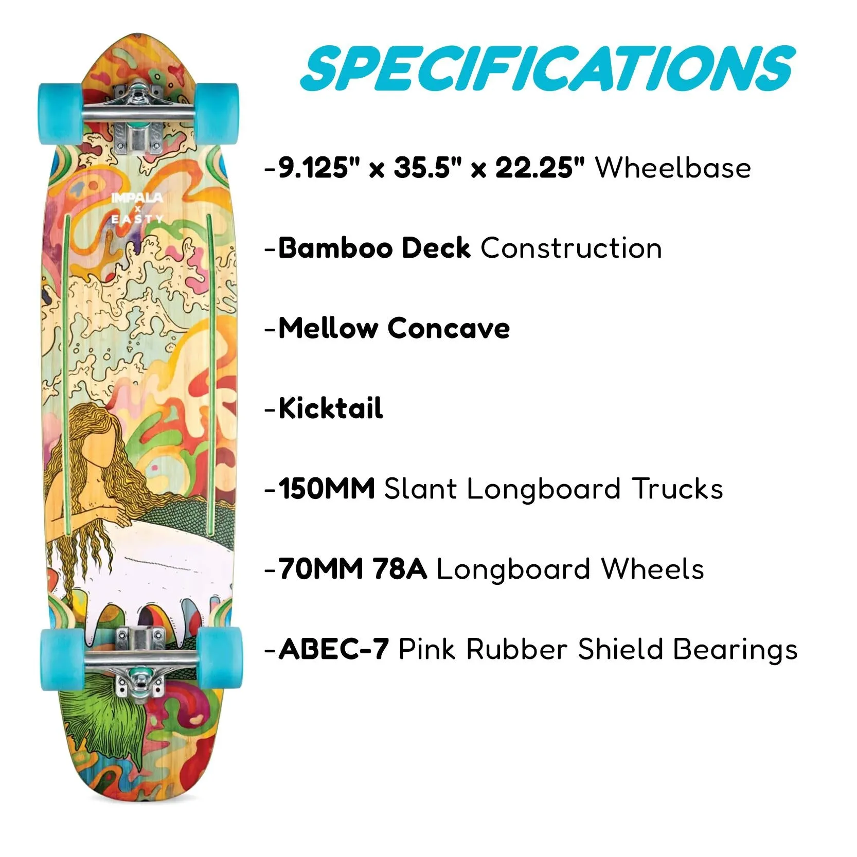 Impala Sirena 36" Complete Longboard