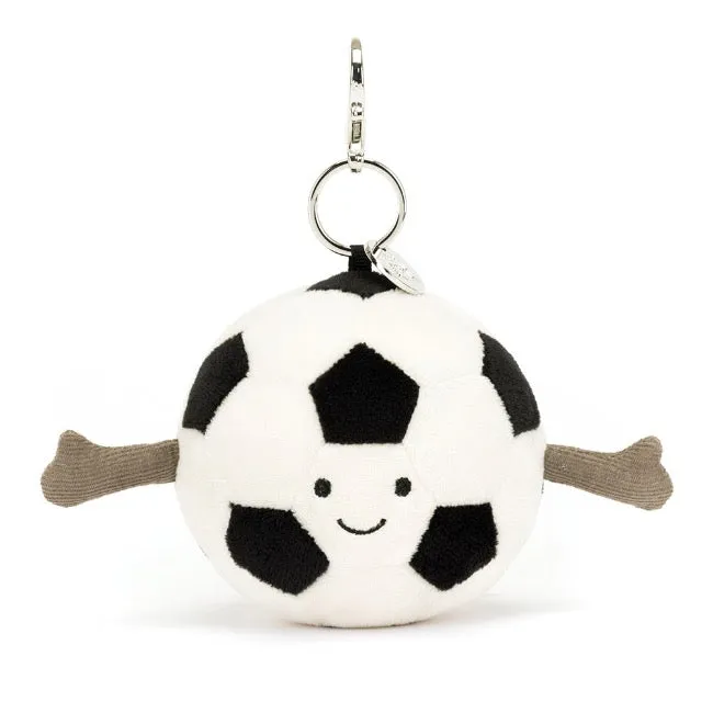 Jellycat Amuseable Sports Soccer Bag Charm