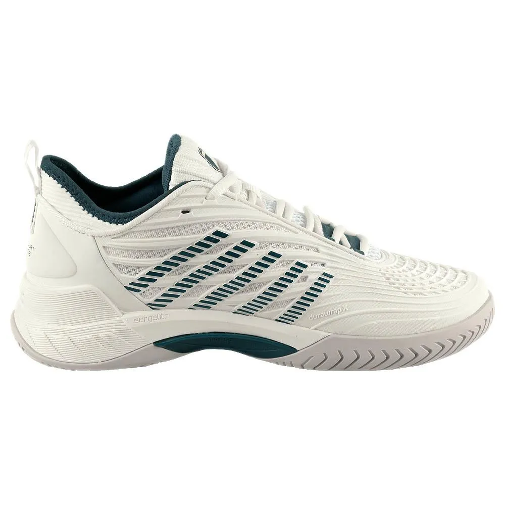 K-Swiss Men's Hypercourt Supreme 2 - Star White/Indian Teal