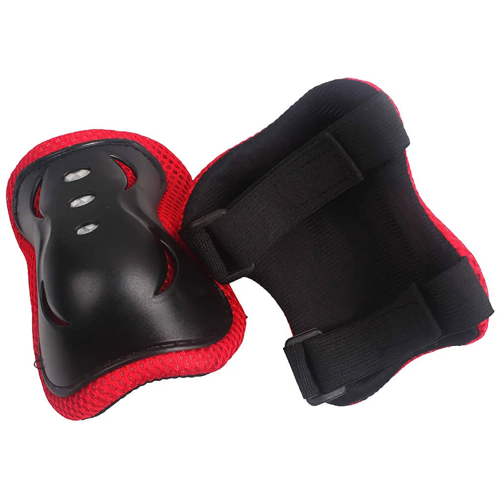 Kids Bicycle Helmet With 6pcs Knee Pads, Elbow Pads Wrist Guards