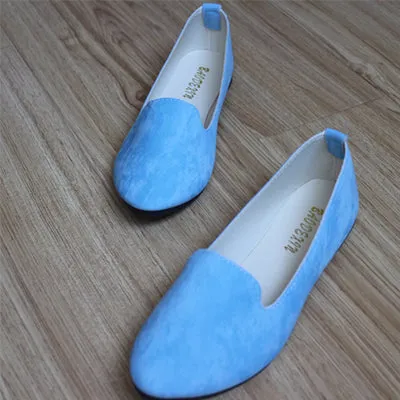 Large size 35-42 women flats classic candy color Women casual shoes fashion ladies shoes women summer flats loafers 2017 CDT55