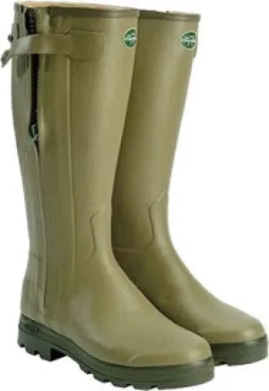 Le Chameau Men's Chasseur Cuir Wellies