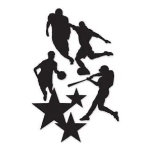 Little Yellow Bicycle - Generation Z - Vinyl Sticker Silhouettes - All Star Sports*