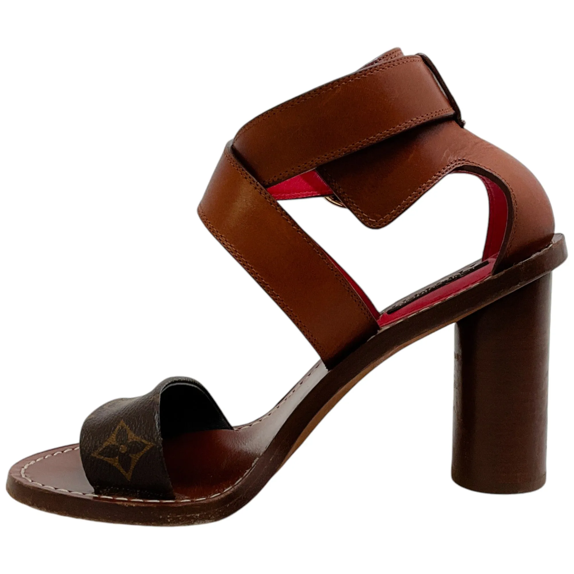 Louis Vuitton Mono Criss Cross Sandals