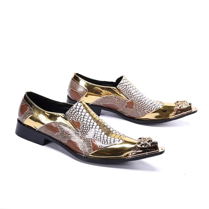 Luxury CrocTex Slip-on Dress Shoes