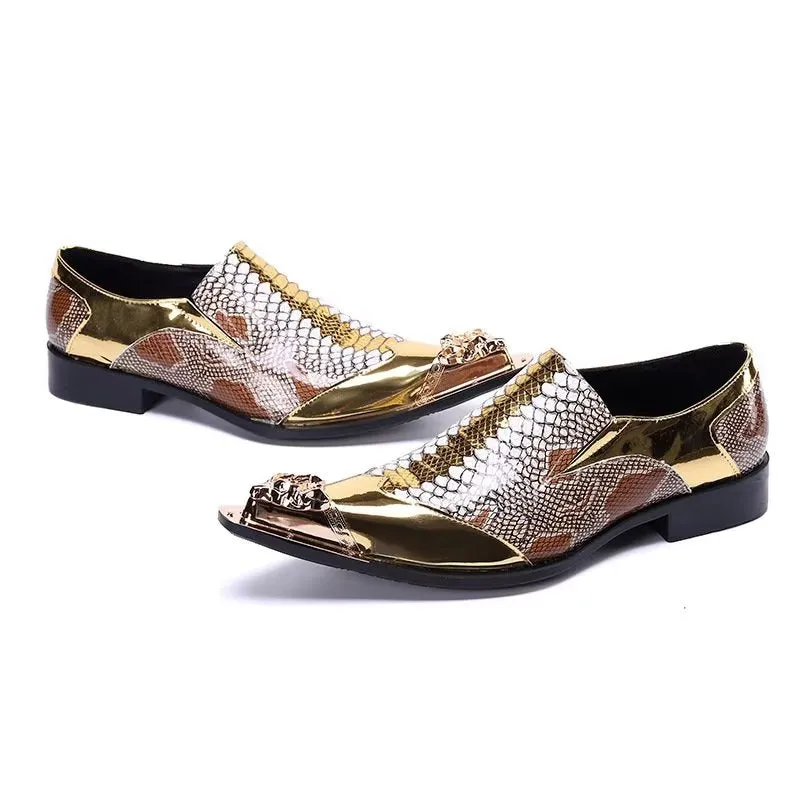 Luxury CrocTex Slip-on Dress Shoes