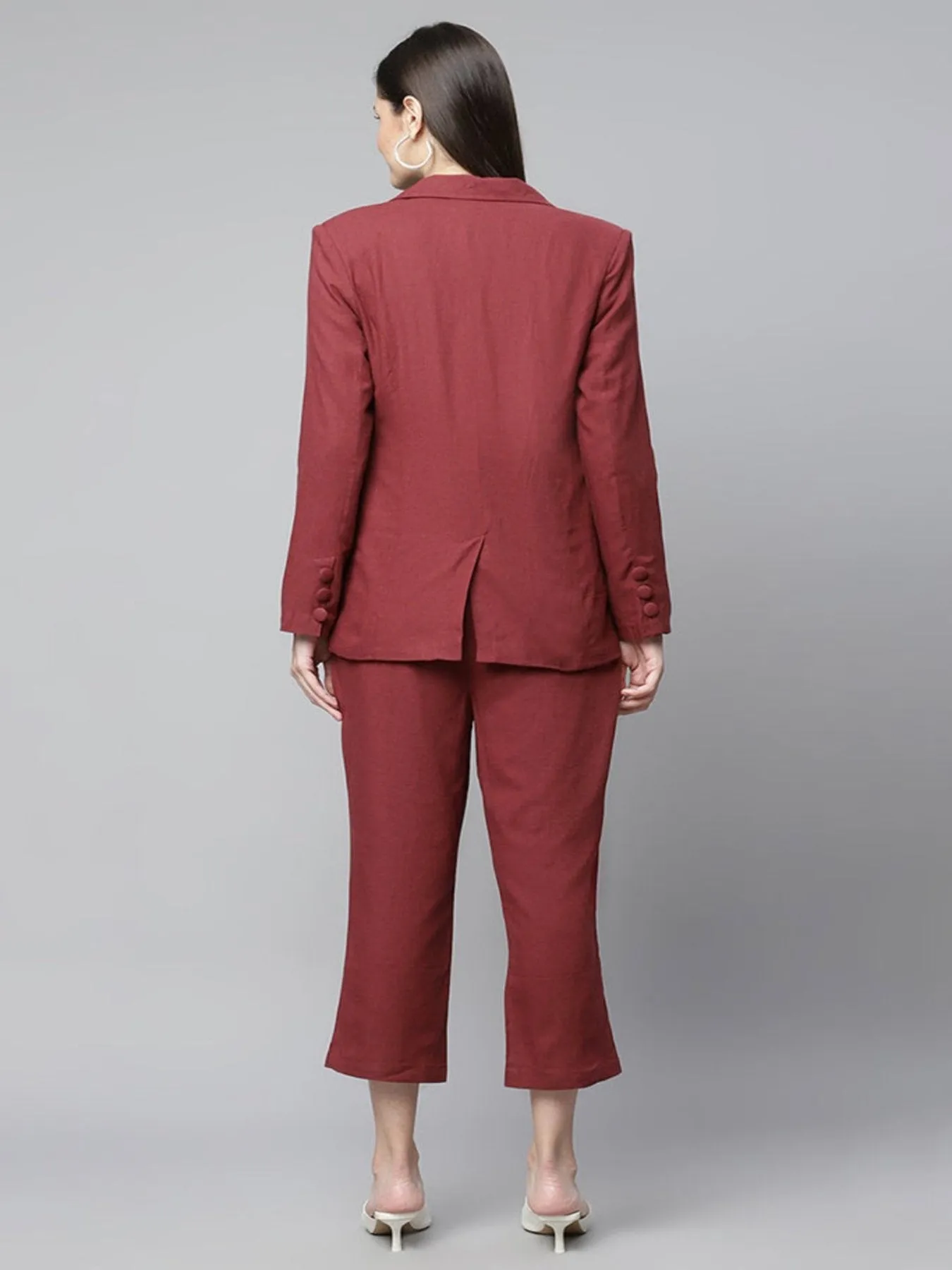 Maroon Solid Powersuit