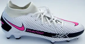 Mason Mount Autographed White & Pink Nike Phantom Cleat Shoe Chelsea F.C. Size 9.5 Beckett BAS #K06404