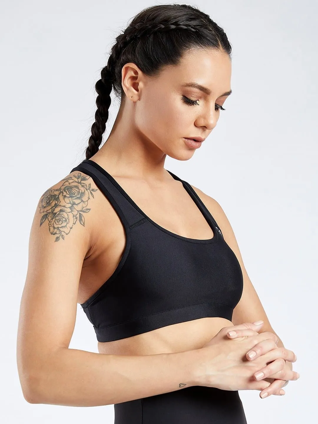 Maxtreme Active Black Sports Bra