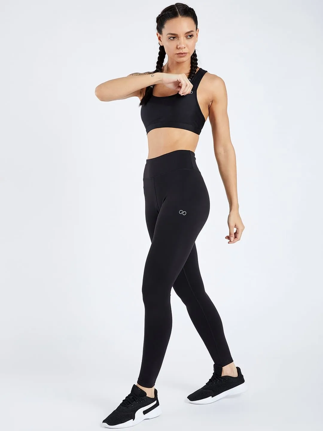 Maxtreme Active Black Sports Bra