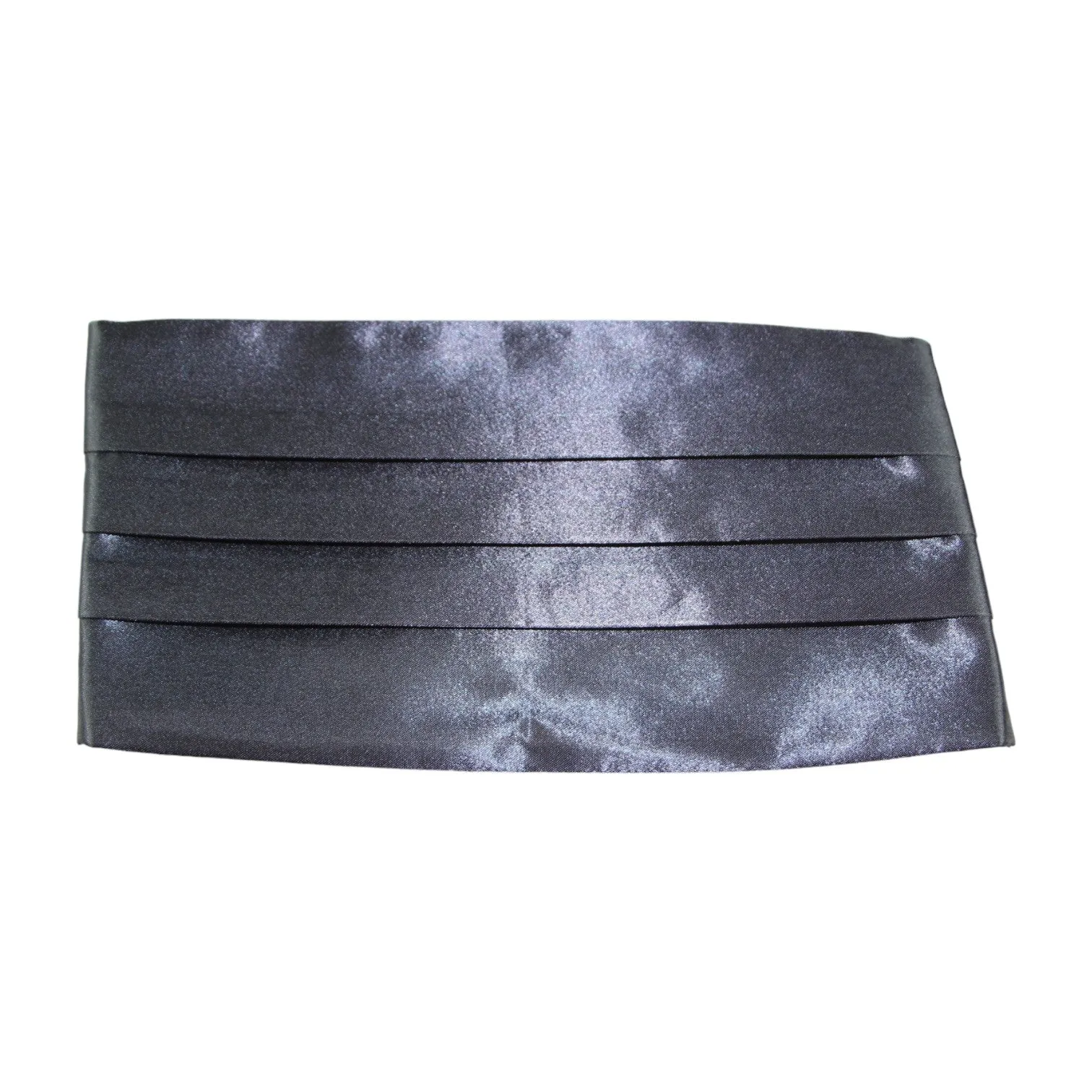 Mens Gunmetal Adjustable Cummerbund