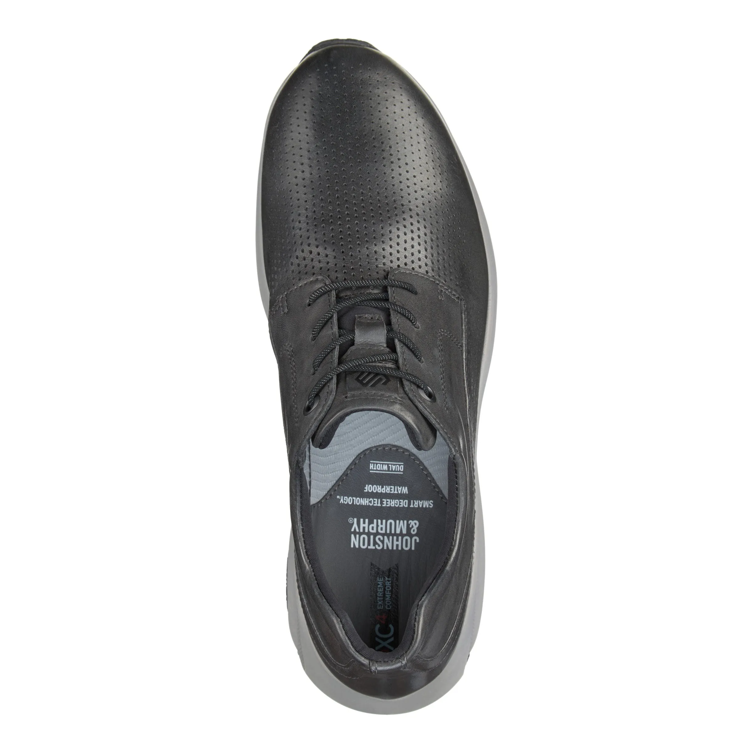 Men's Johnston & Murphy XC4 Tr3-Luxe Hybrid Color: Black Waterproof Full Grain