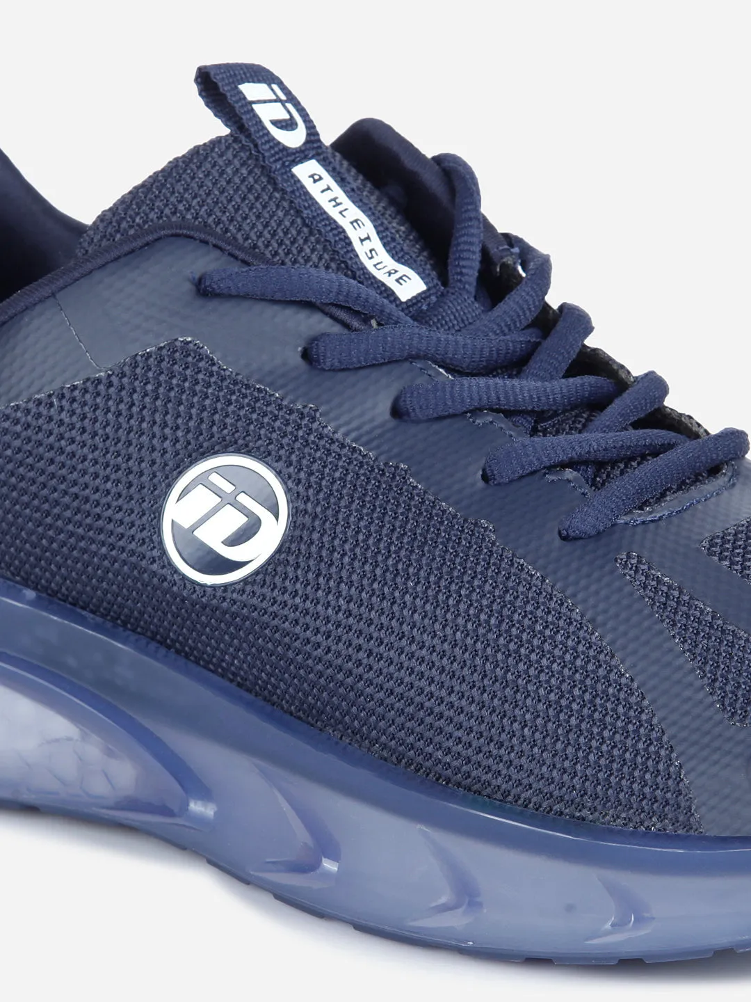 Men's Navy Lace Up Sneaker (ID7514)