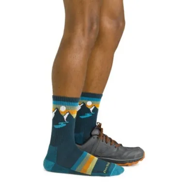 Men's Sunset Ridge Micro Crew Lightweight Hiking Sock - Bottle