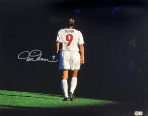 Mia Hamm Signed 16x20 USA Womens Soccer Photo BAS ITP