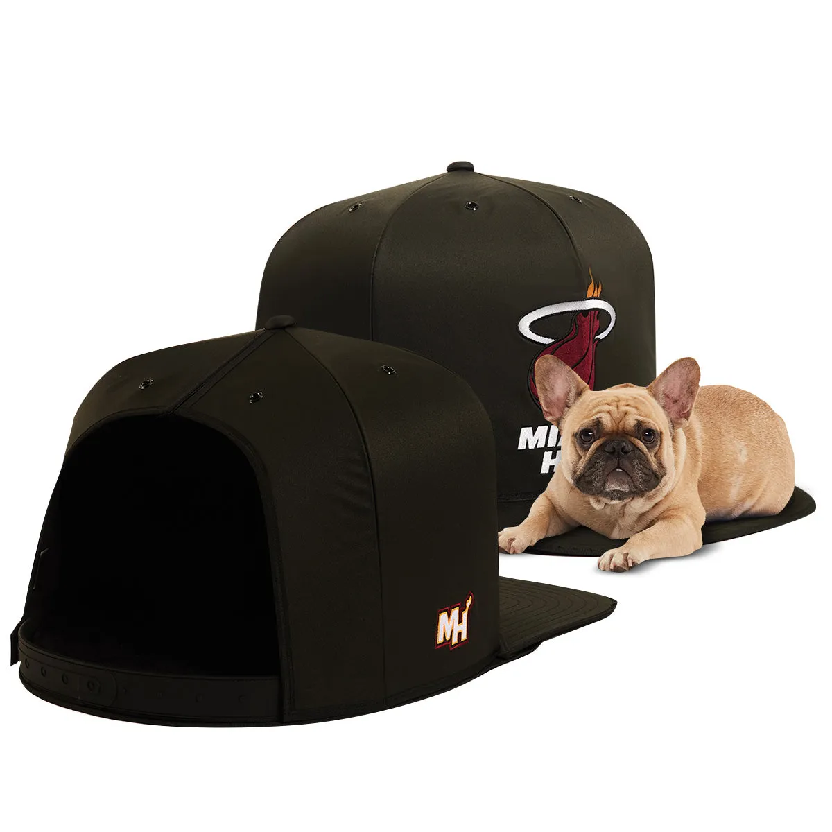 MIAMI HEAT NAP CAP PREMIUM DOG BED