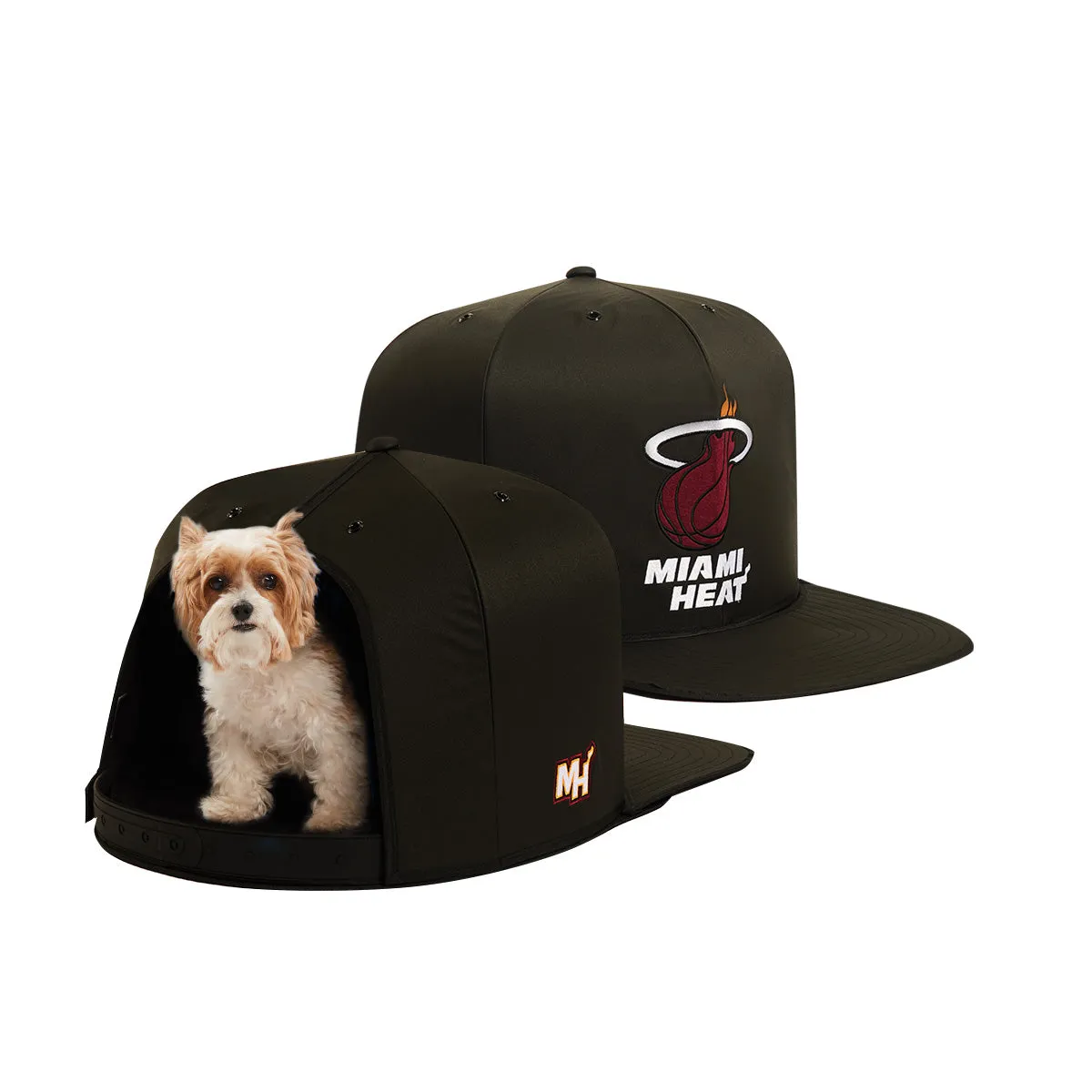 MIAMI HEAT NAP CAP PREMIUM DOG BED