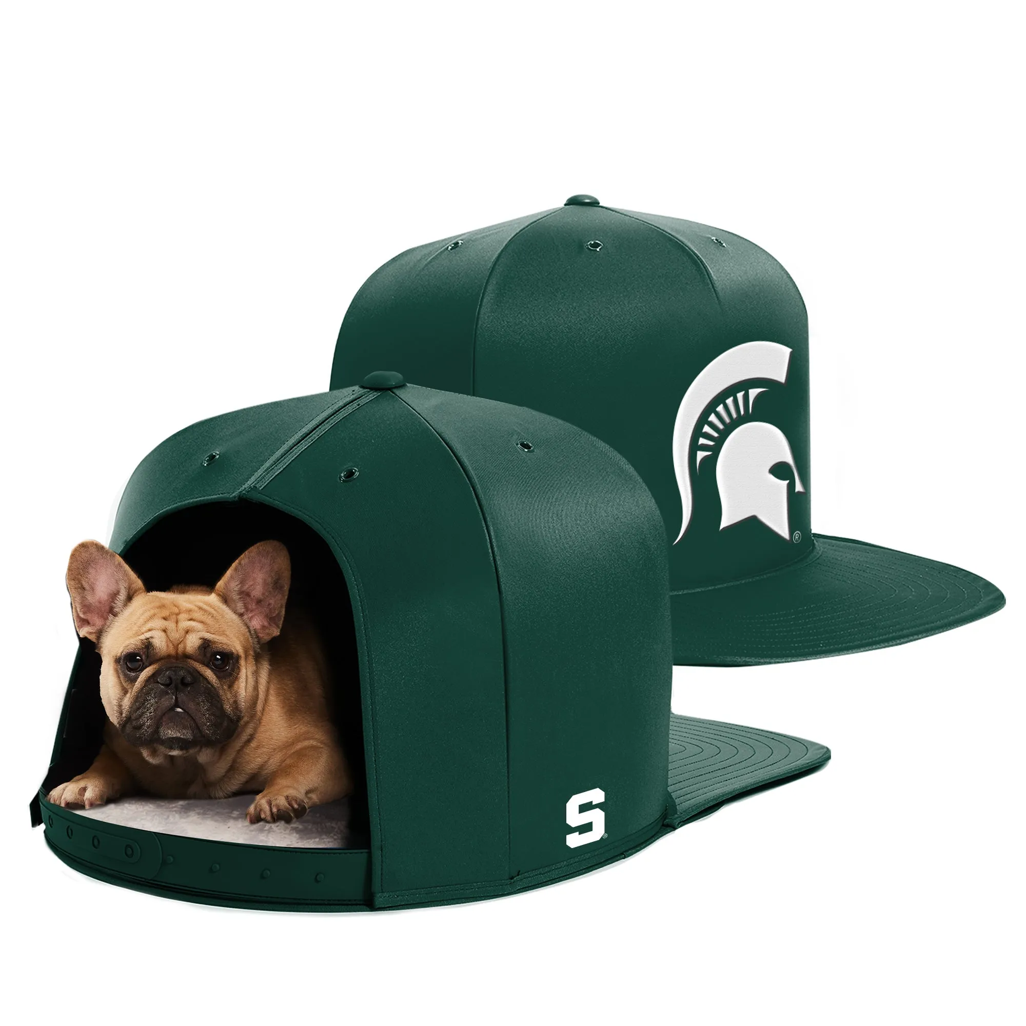 MICHIGAN STATE NAP CAP PREMIUM DOG BED