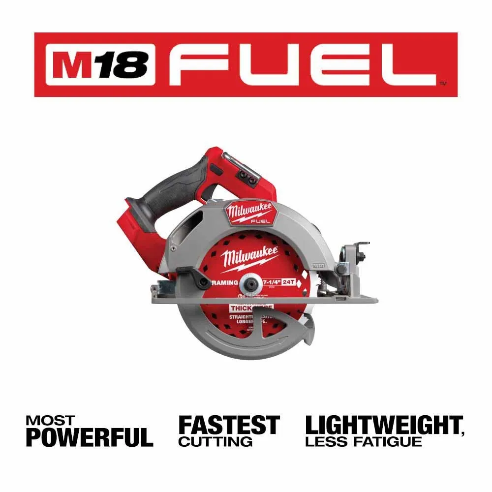 Milwaukee 2834-20 M18 FUEL 7-1/4” Circular Saw (Tool Only)