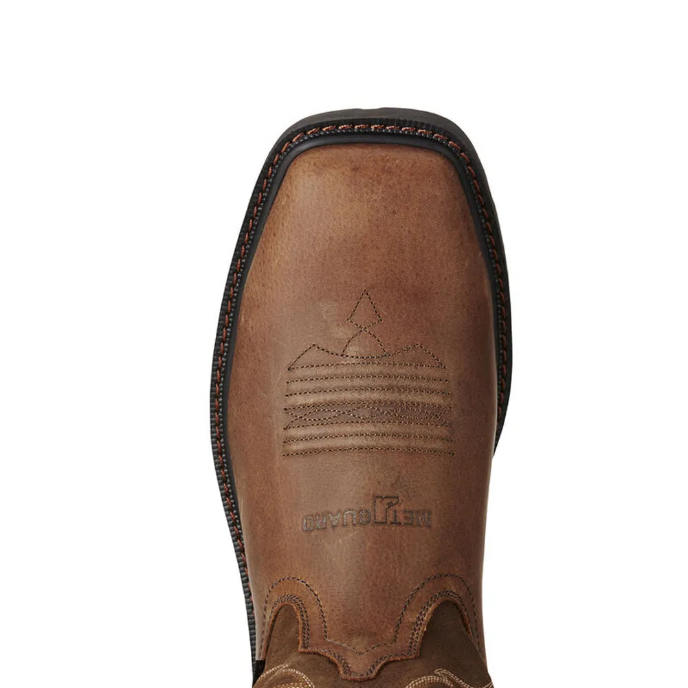 MNS Groundbreaker WSQ Metguard St Brn by Ariat