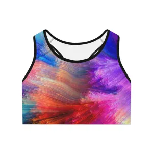 Neon Splash - Inovax Sports Bra