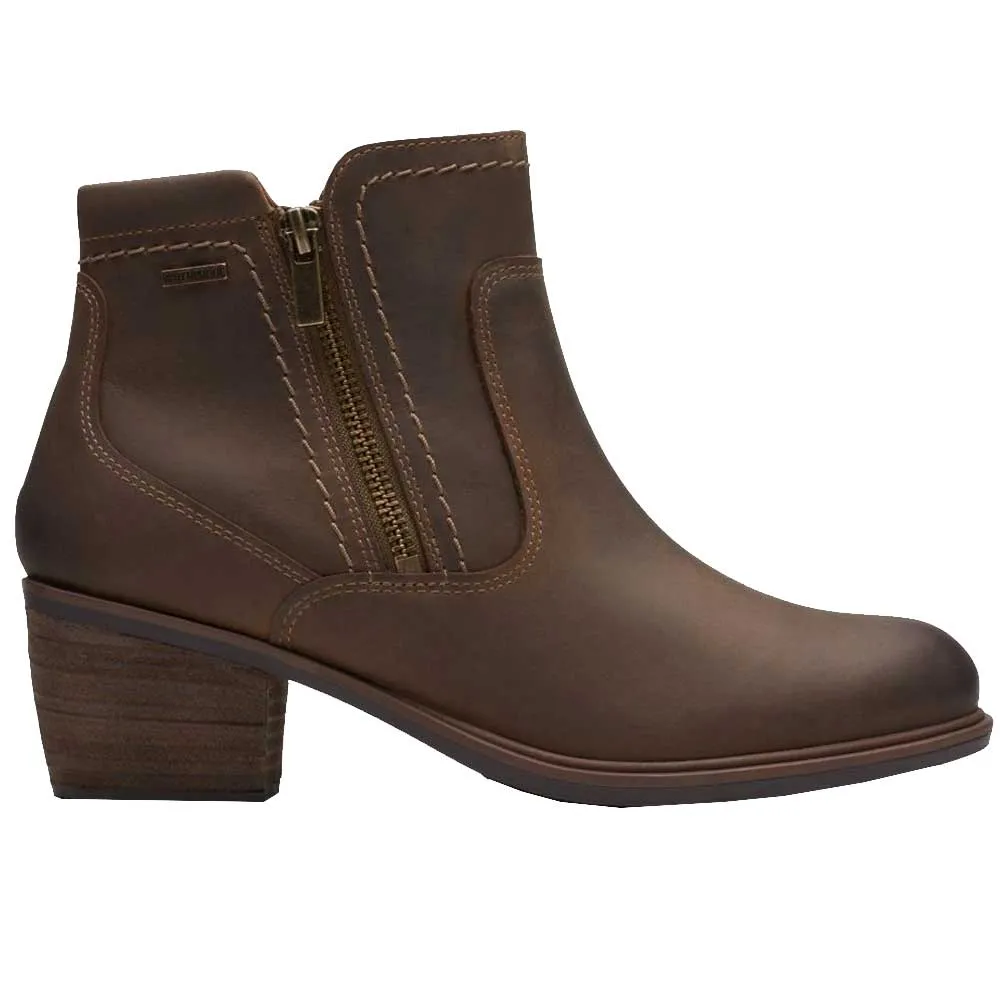 Neva Zip Waterproof Heeled Bootie