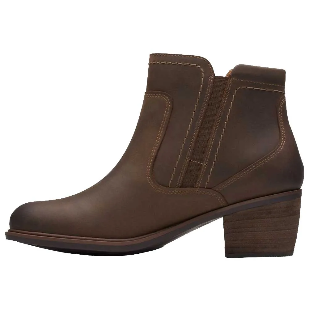 Neva Zip Waterproof Heeled Bootie