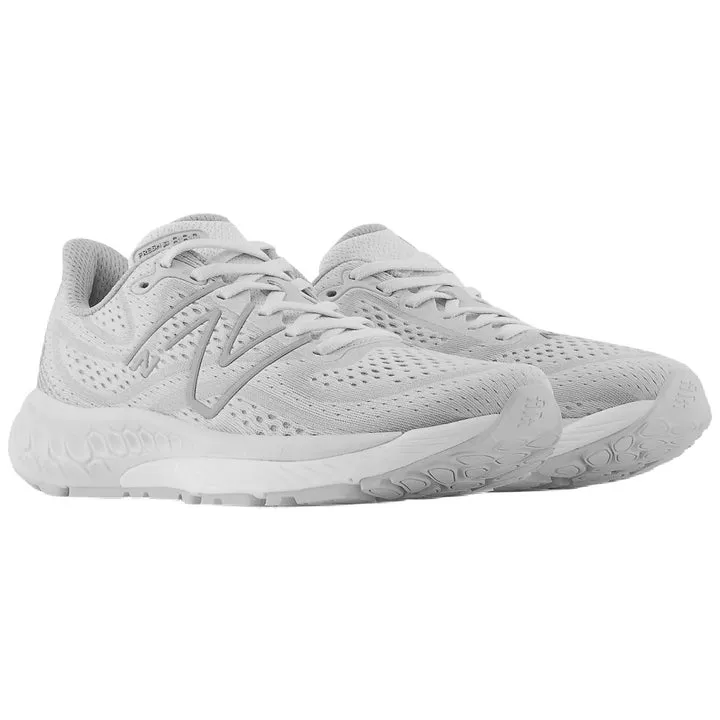 NEW BALANCE FRESH FOAM 880V13 WIDE - WOMENS -WHITE/SILVER METALIC