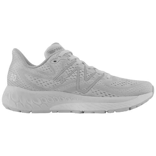 NEW BALANCE FRESH FOAM 880V13 WIDE - WOMENS -WHITE/SILVER METALIC