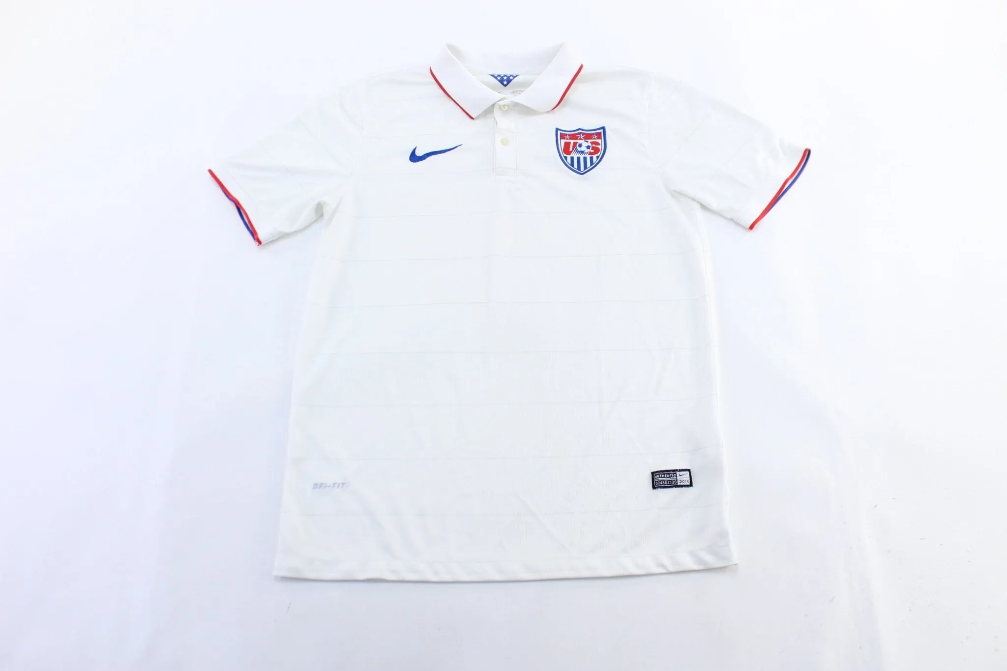 Nike Embroidered Logo Team USA Soccer Jersey