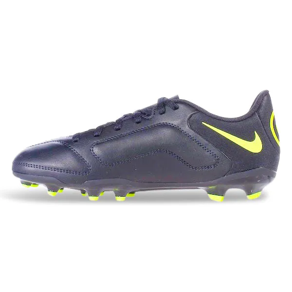 Nike Jr. Legend 9 Club FG/MG Soccer Cleats (Black/Volt)