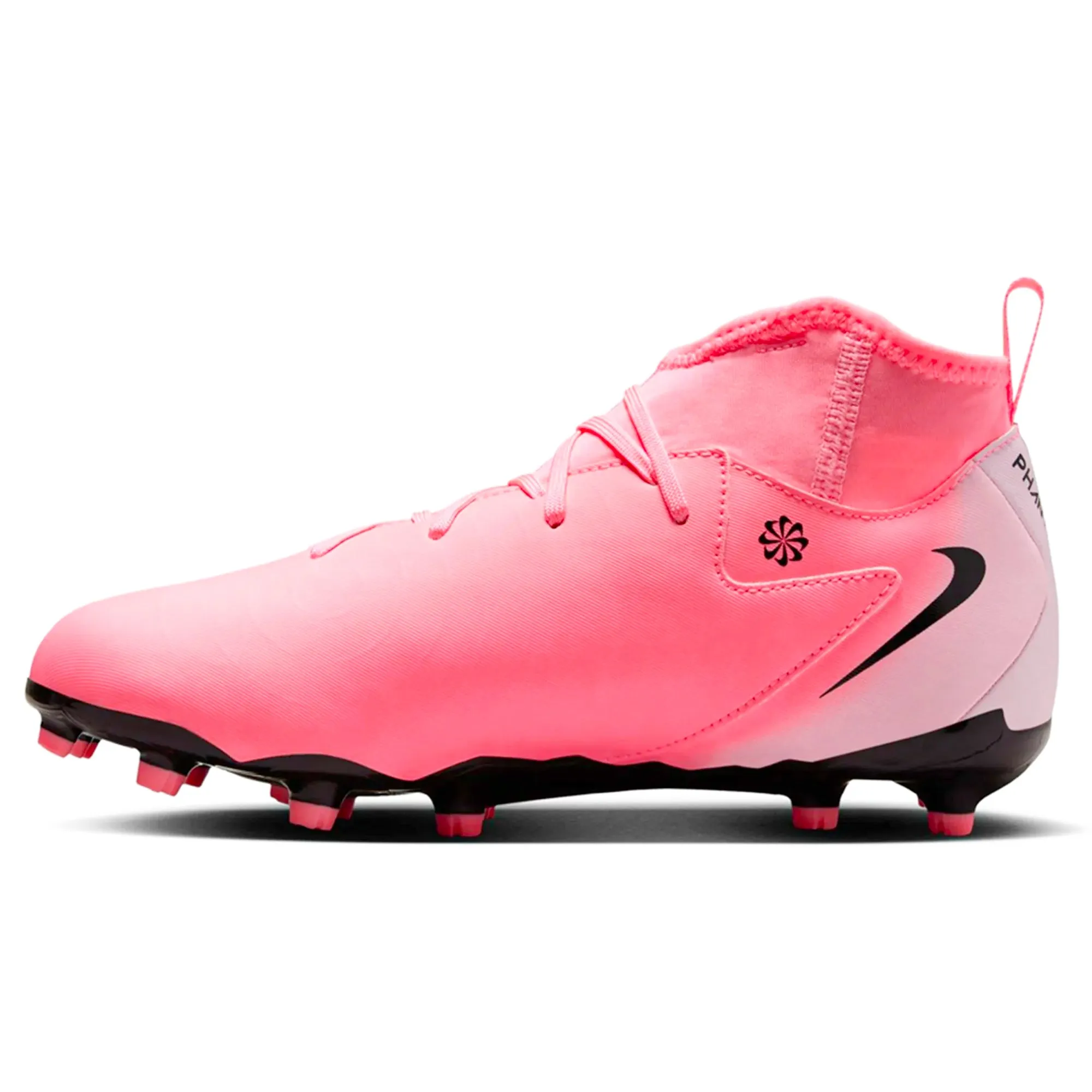 Nike Jr. Phantom Luna II Academy FG/MG Soccer Cleats (Sunset Pulse/Black)