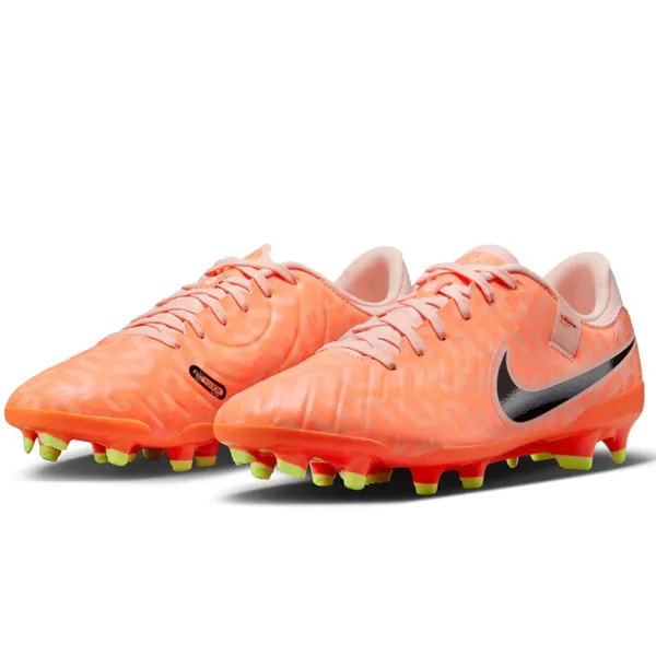 Nike Legend 10 Academy FG/MG Soccer Cleats (Guava Ice/Black)