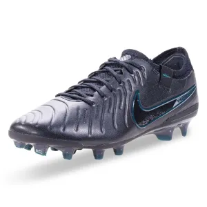 Nike Legend 10 Elite FG Soccer Cleats (Black/Deep Jungle)