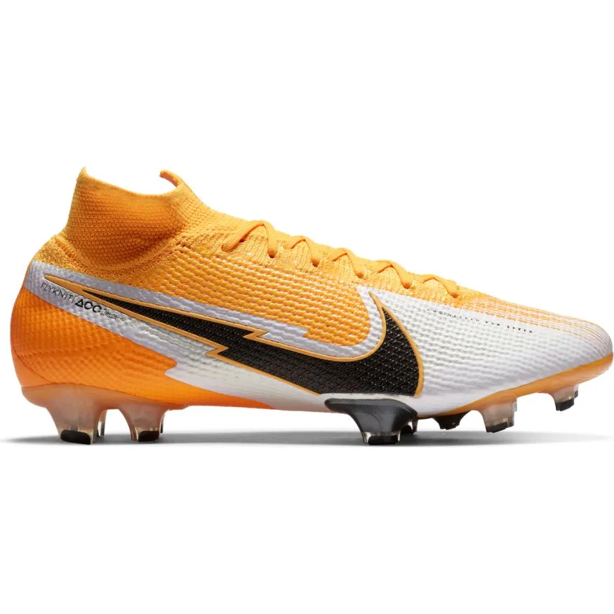 Nike Mercurial Superfly 7 Elite FG-LASER ORANGE/BLACK/WHITE