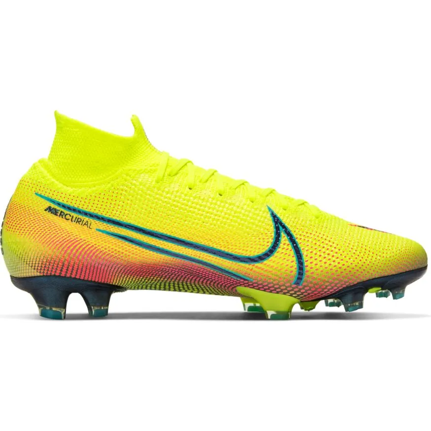 Nike Mercurial Superfly 7 Elite MDS FG - Lemon Venom/Black-Aurora Green